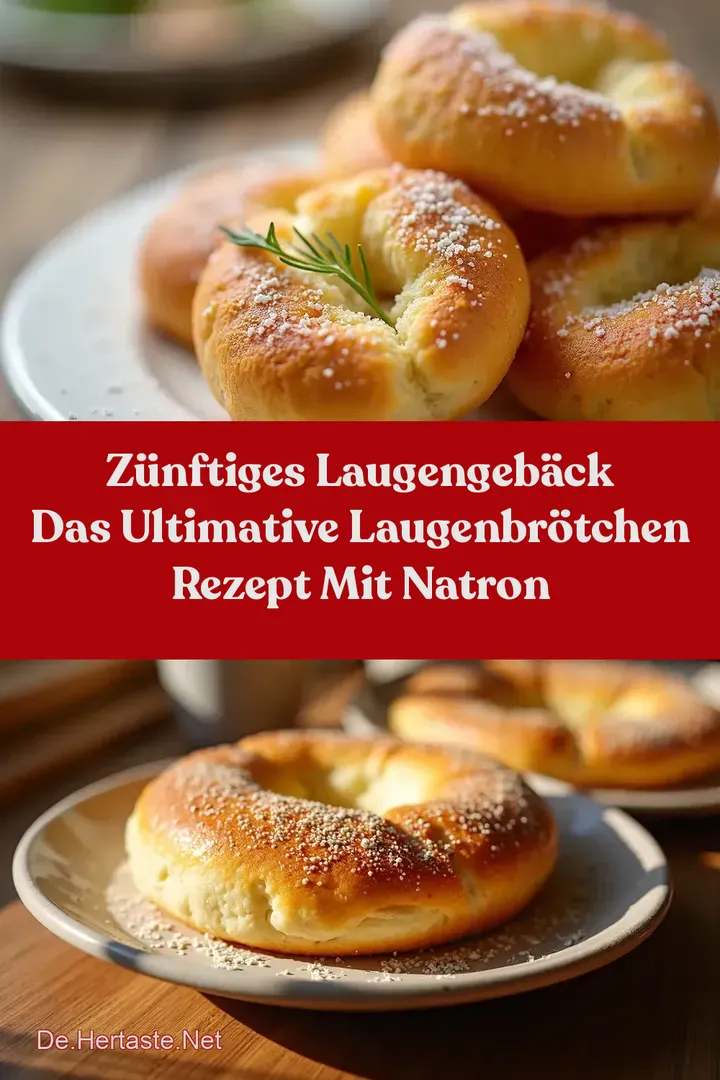 Z&uuml;nftiges Laugengeb&auml;ck Das Ultimative Laugenbr&ouml;tchen Rezept Mit Natron