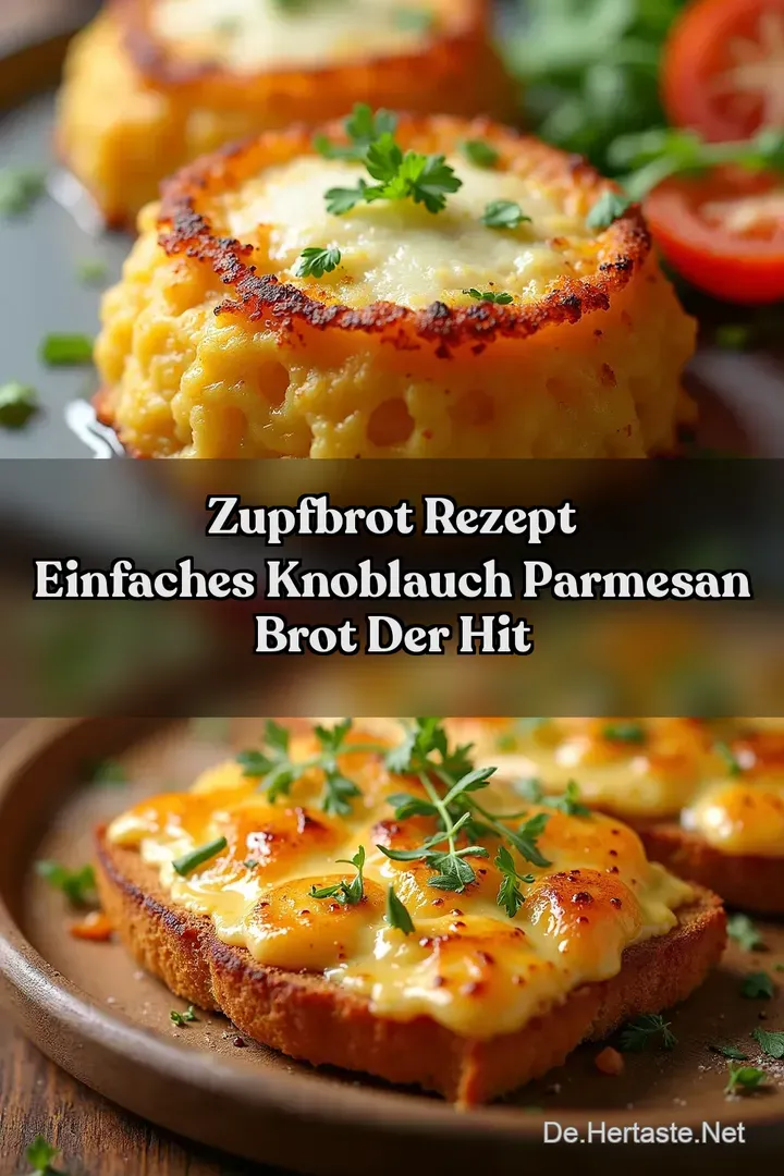 Zupfbrot Rezept Einfaches Knoblauch Parmesan Brot Der Hit