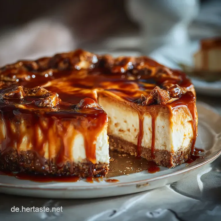 ApfelBiscoffCheesecake: Karamell trifft Zimtgl&uuml;ck