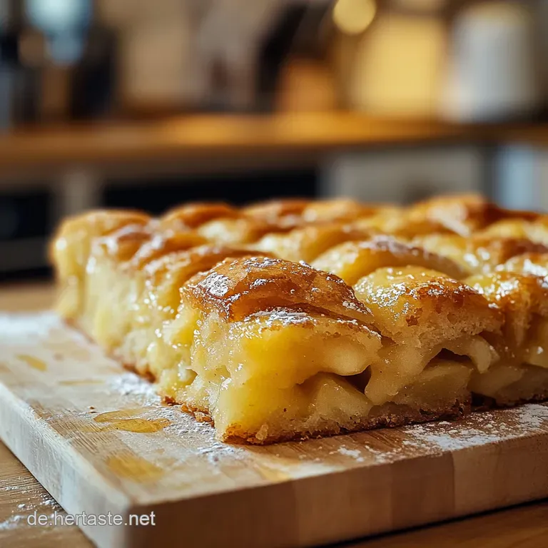 Apfelstrudel wie aus Wien Omas Rezept ein bisschen aufgepeppt