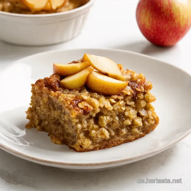 ApfelZimt Baked Oats