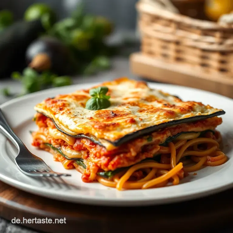 Auberginen-Lasagne: Der mediterrane Genuss