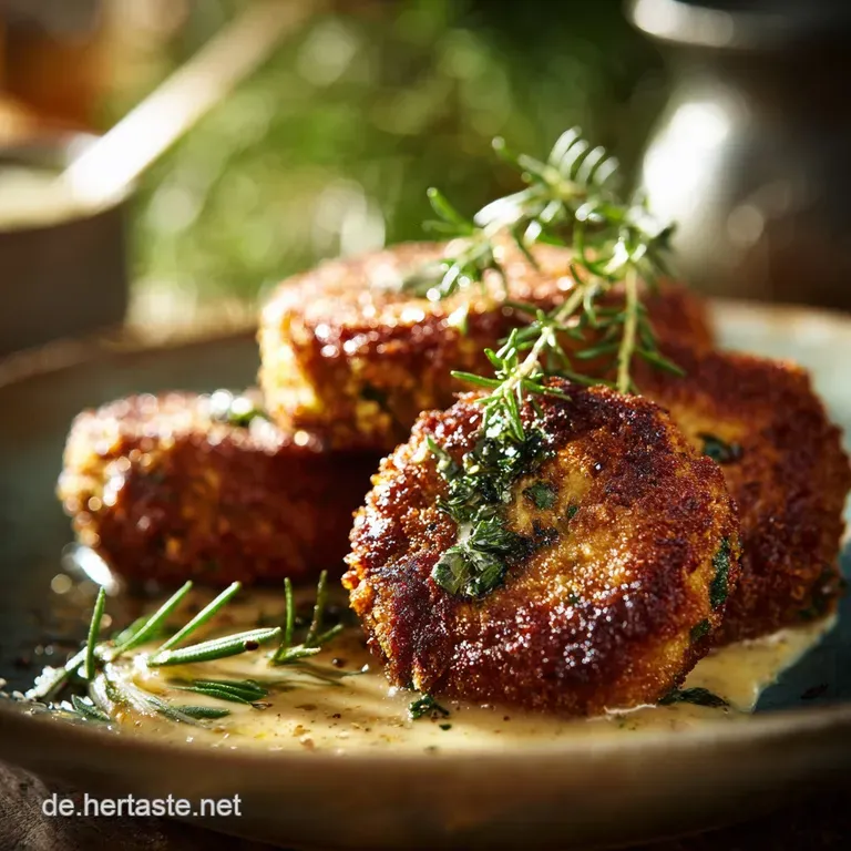 BerglinsenBratlinge: Herzhafte Gr&uuml;ne Frikadellen vom Chef