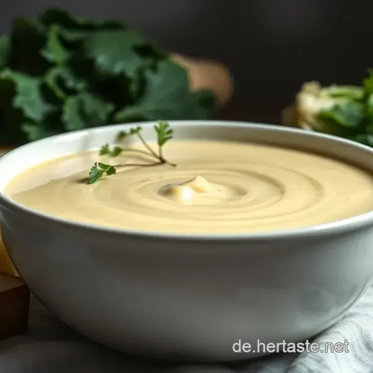 Blumenkohlcremesuppe &ndash; Blitzschnell & Cremig
