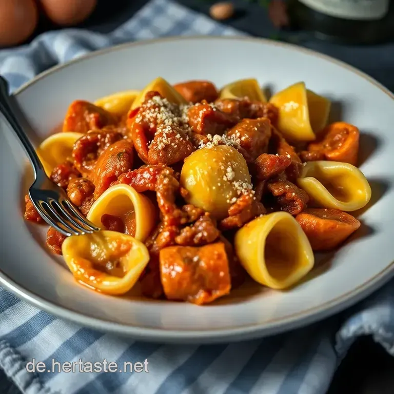 Bolognese Tortellini &ndash; Italienischer Klassiker Trifft Auf Hausgemachte Frische presentation