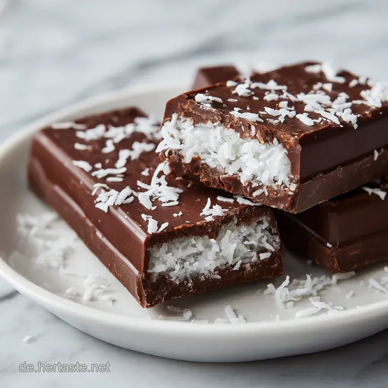 Bounty Konfekt: Cremig und Ohne Backen