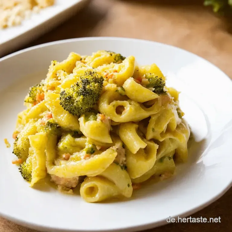 Brokkolinudelauflauf Herzhaft K&auml;sig Und Gut F&uuml;r Die Seele presentation