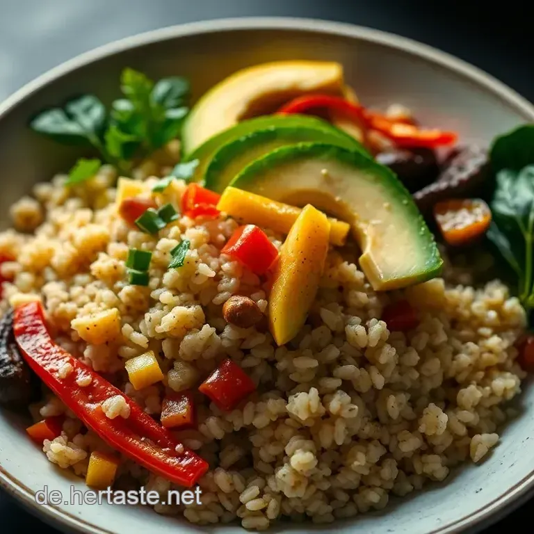 Bunte Buddha Bowl mit Quinoa und ger&ouml;stetem Gem&uuml;se