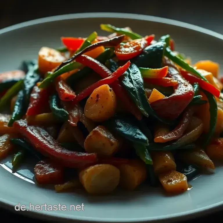 Bunte Gem&uuml;sepfanne Asiatisch: Ein Fest f&uuml;r die Sinne