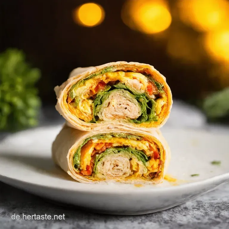 Bunte Wrap R&ouml;llchen