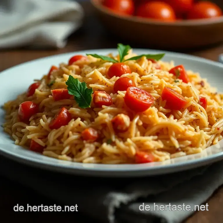 Bunter Tomatenreis &Agrave; La Mammi presentation