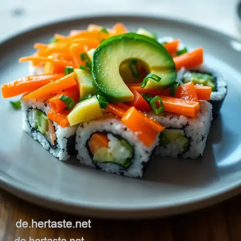 Buntes Veggie-Sushi: Frisch Und Lecker Selbstgemacht presentation
