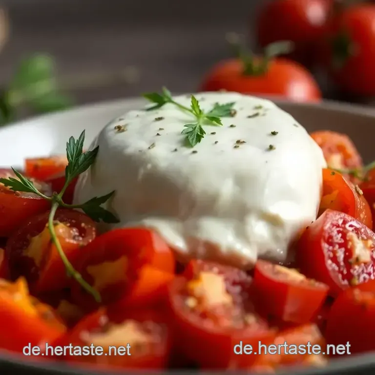 Burrata Mit Tomaten: Italienischer Sommer Auf Dem Teller! presentation