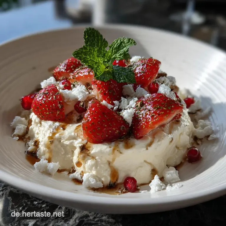 Champagner Mascarpone Silvester Dessert