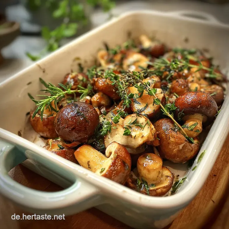 Schnelles Rezept Mit Frischen Champignons Und Kr&auml;utern