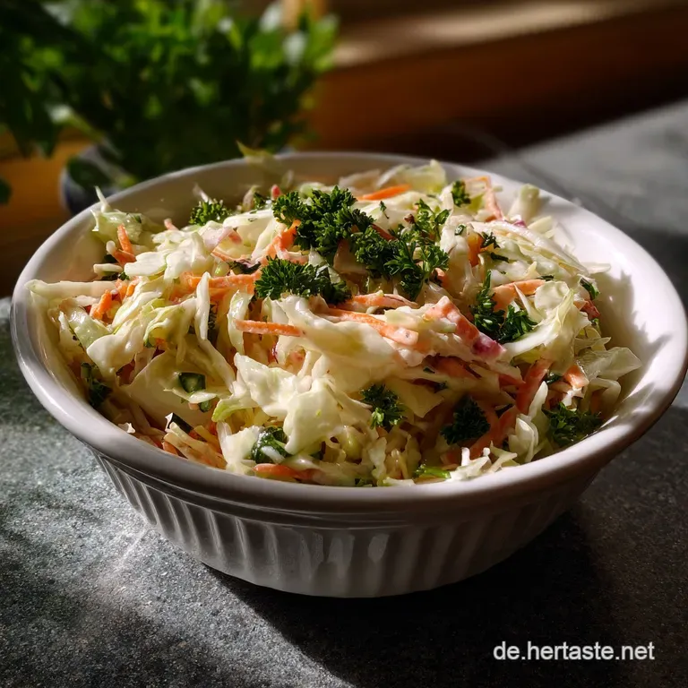 Coleslaw: Knackiger Amerikanischer Krautsalat