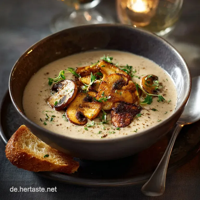 Champignonsuppe: Das Cremige Hausmannskost-Rezept F&uuml;r Die Seele presentation