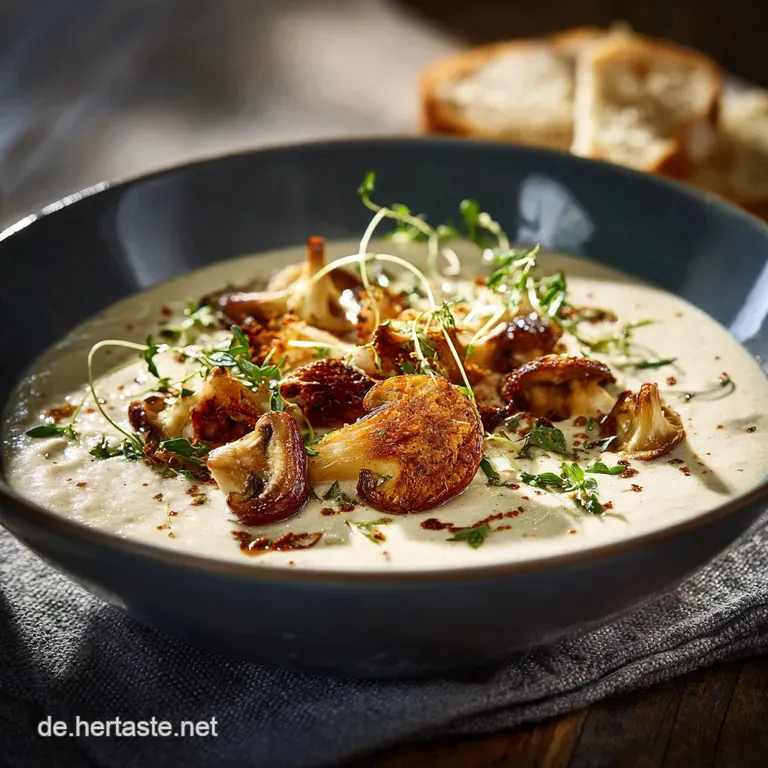 ChampignonSuppe: Das cremige Hausmannskost-Rezept f&uuml;r die Seele