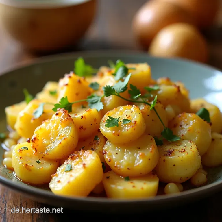 Cremige Knoblauchkartoffeln Einfach Himmlisch presentation