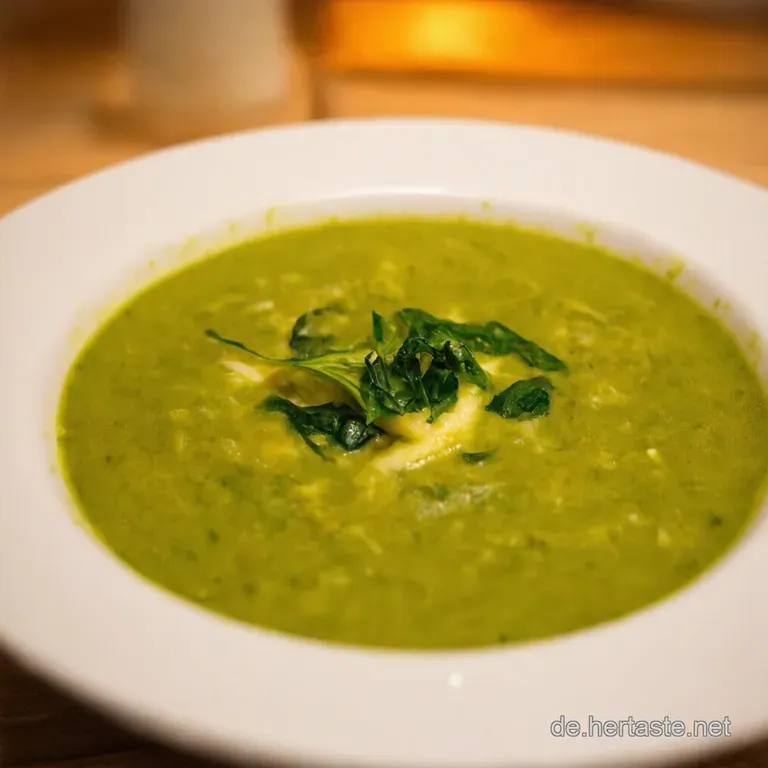 Cremige Spinatsuppe So Gut Da Lacht Der B&auml;r presentation