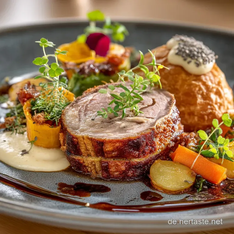 Das Beste aus dem Garten Cremiger Bunter Gem&uuml;seauflauf mit herzhaftem K&auml;seCrunch