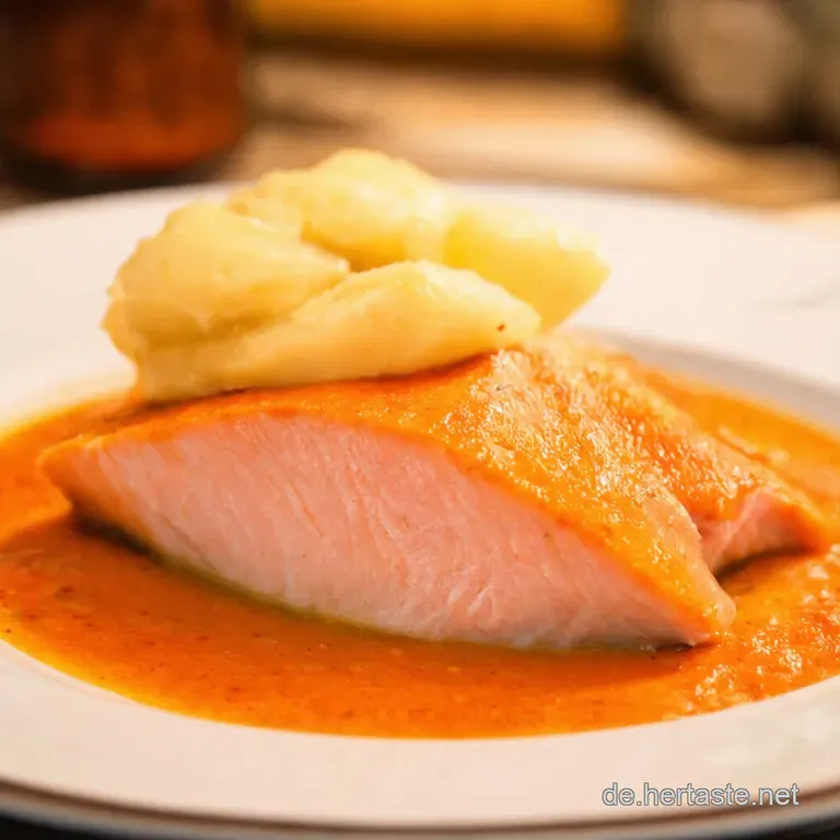 Cremiger Sahnelachs Ein Fest F&uuml;r Den Gaumen presentation