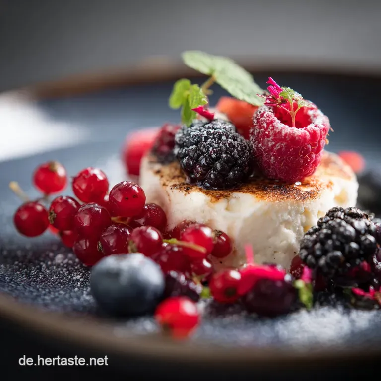 Cremiges Quarkschichtdessert Sommerliebe Mit Beeren Butterkeksen presentation