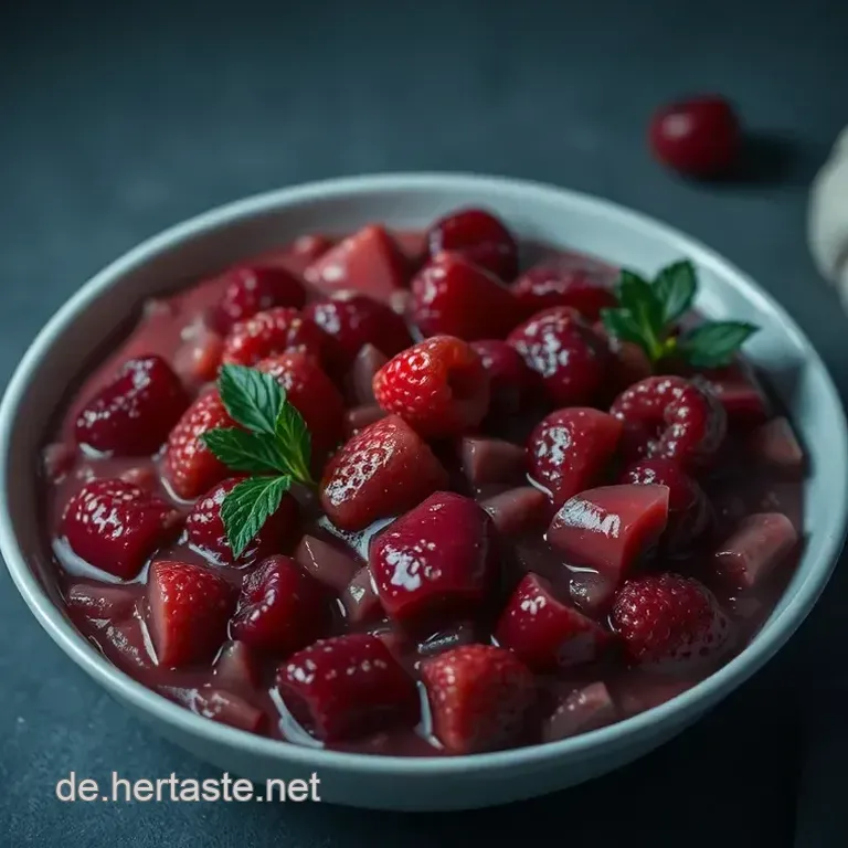 Das beste Rezept f&uuml;r Rhabarberlik&ouml;r selber machen