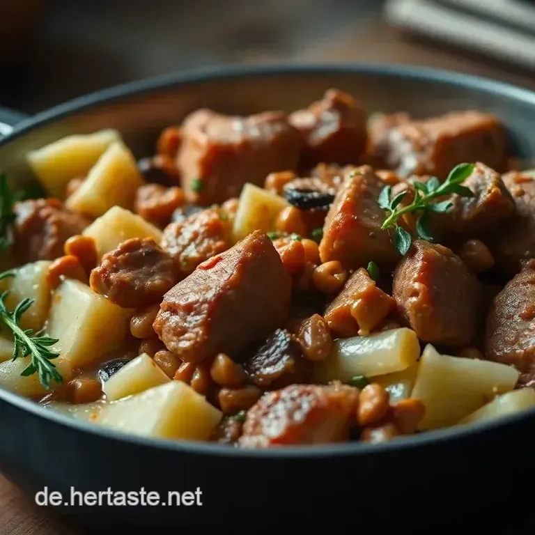 Deftige Wei&szlig;kohl-Hackfleisch-Pfanne &ndash; ein gem&uuml;tliches Gericht