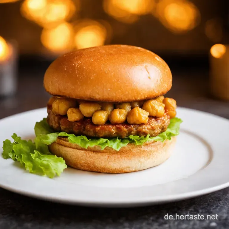 Der Knaller-Kichererbsen-Burger: Vegan Saftig Unglaublich Lecker! presentation