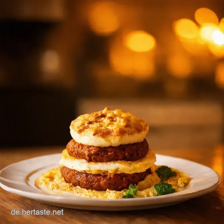 Der Touchdown Traum Fruchtiger Schichtcocktail presentation