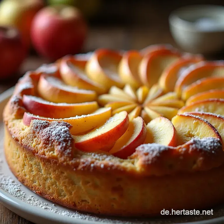 Der Ultimativ Saftige Apfelkuchen Mit Schmand Streuseln presentation