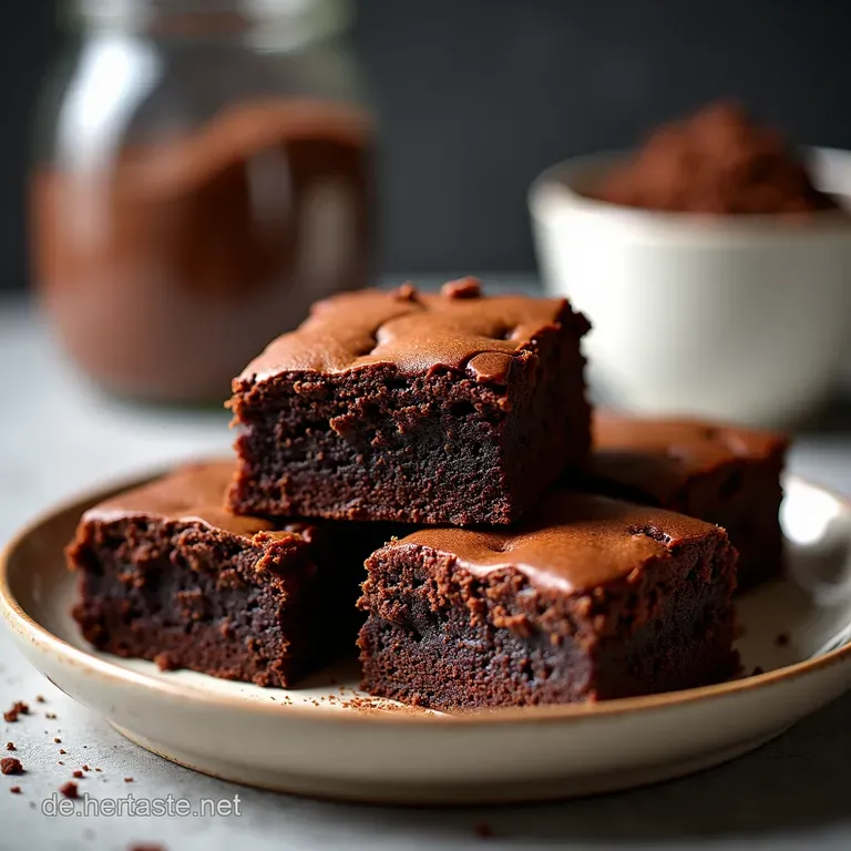Der ultimative SchokoTraum UltraFudgy Vegane Brownies