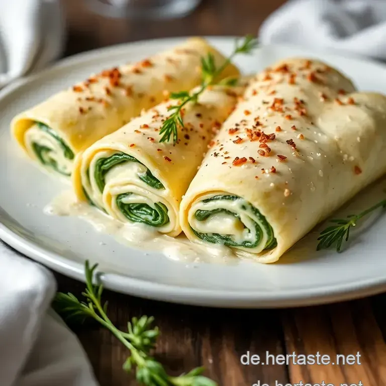 Die Gr&uuml;ne Welle: Lachsrolle Mit Spinat presentation