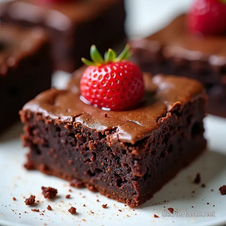 Die Ultimativen Fudgy Vegan Brownies Meisterklasse