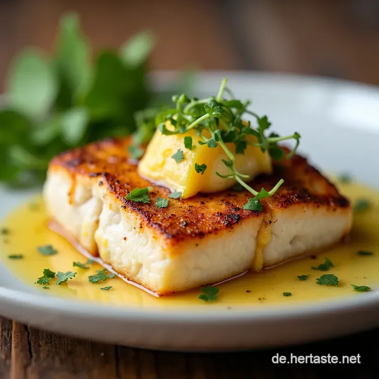 Perfekt gegrillte Dorade mit zitroniger ThymianKr&auml;uterbutter