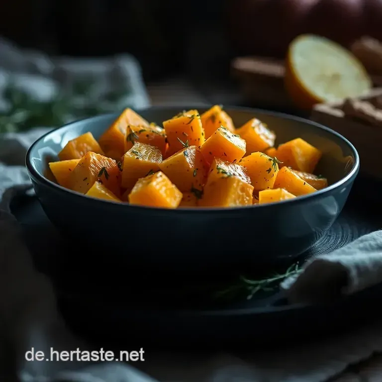 Duftender K&uuml;rbis Aus Dem Ofen &ndash; Eine Herbstliche Gaumenfreude presentation