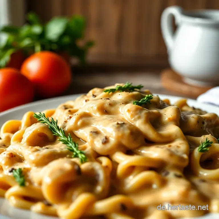 Echter Boeuf Stroganoff: Ein Klassiker Zum Genie&szlig;en presentation