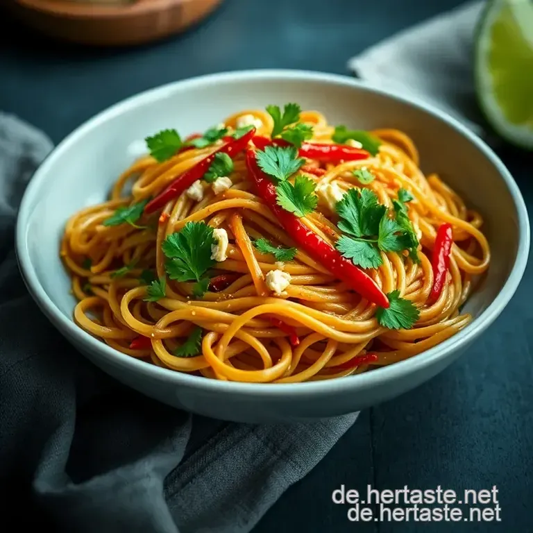 Eindrucksvolles Pad Thai Dressing: Ein Hauch Von Thailand F&uuml;r Zuhause presentation