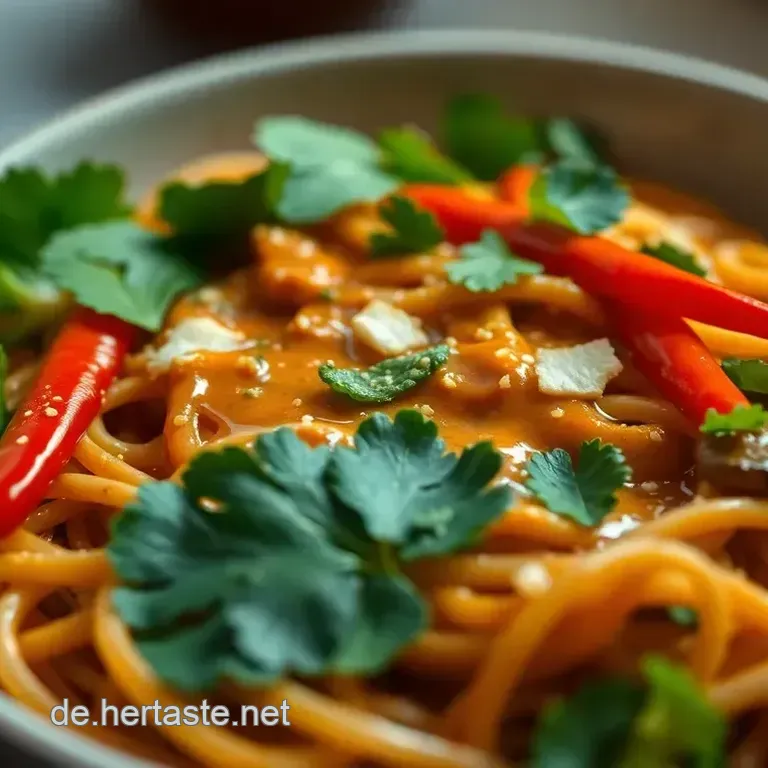 Eindrucksvolles Pad Thai Dressing: Ein Hauch von Thailand f&uuml;r Zuhause