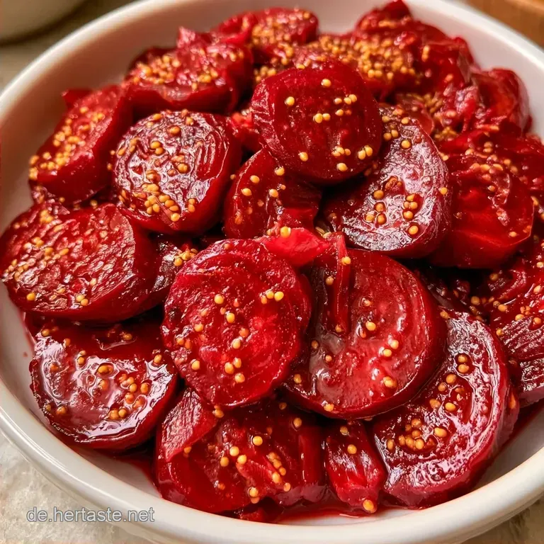 S&uuml;&szlig;-Saure Eingekochte Rote Bete