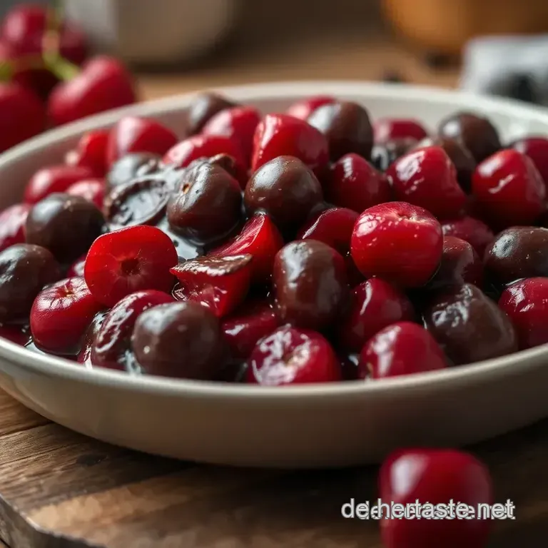 Erdbeerzauber: Frische Erdbeeren Mit K&ouml;stlicher Schokolade presentation