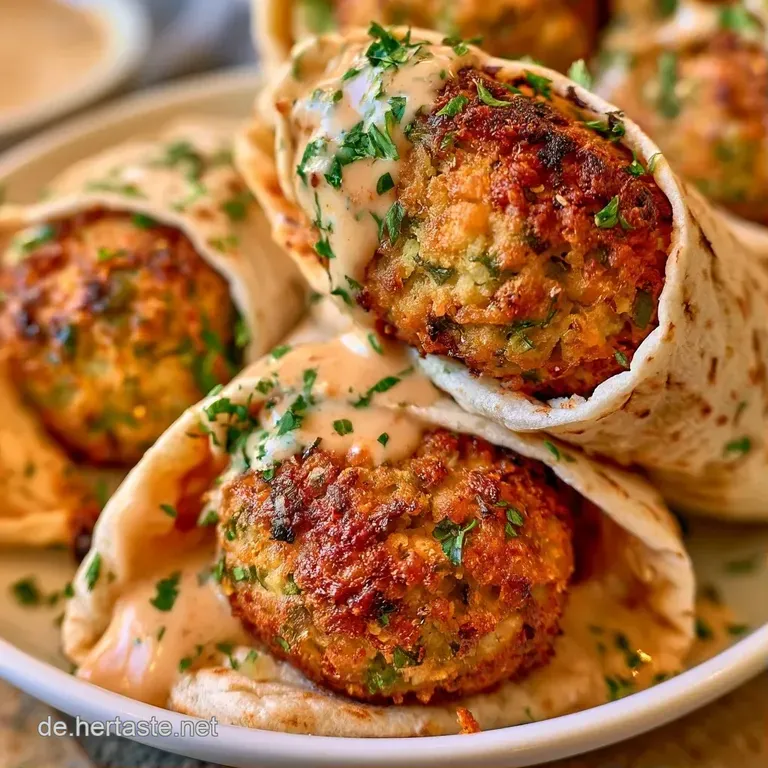 Mehrere Wraps auf einem Holzbrett mit frischen Gem&uuml;seschalen, einer gelben Zitronenspalte und gr&uuml;ner Petersilie.