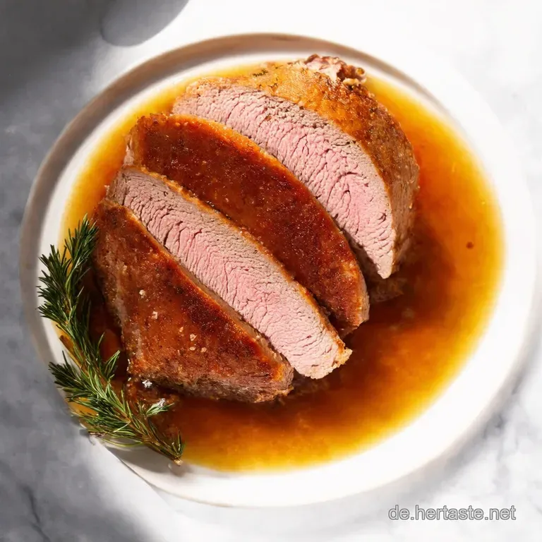 FesttagsRehbraten mit PreiselbeerJus