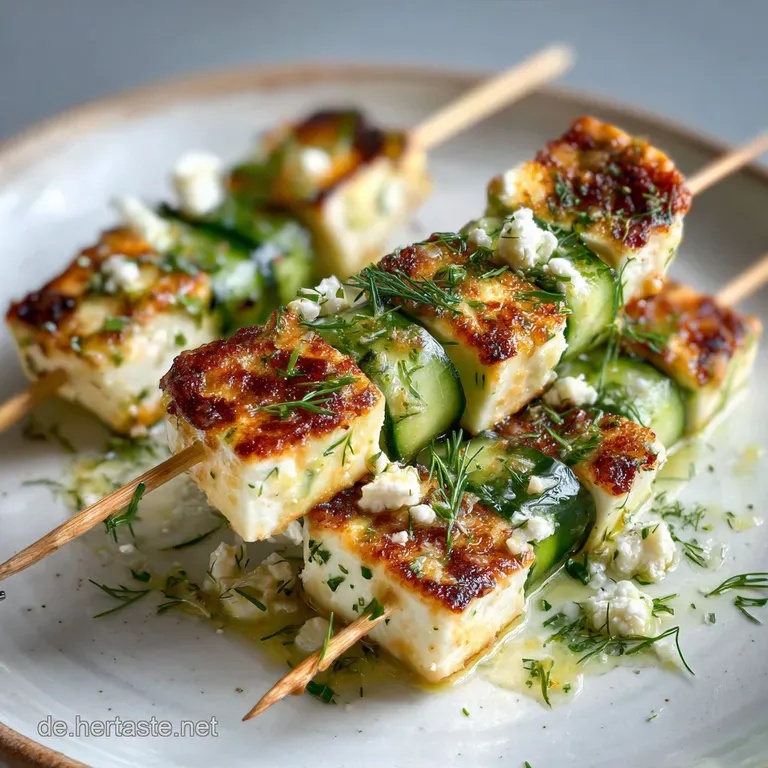 Feta Spie&szlig;e Mit Gurke Rezept: Mediterrane Frische