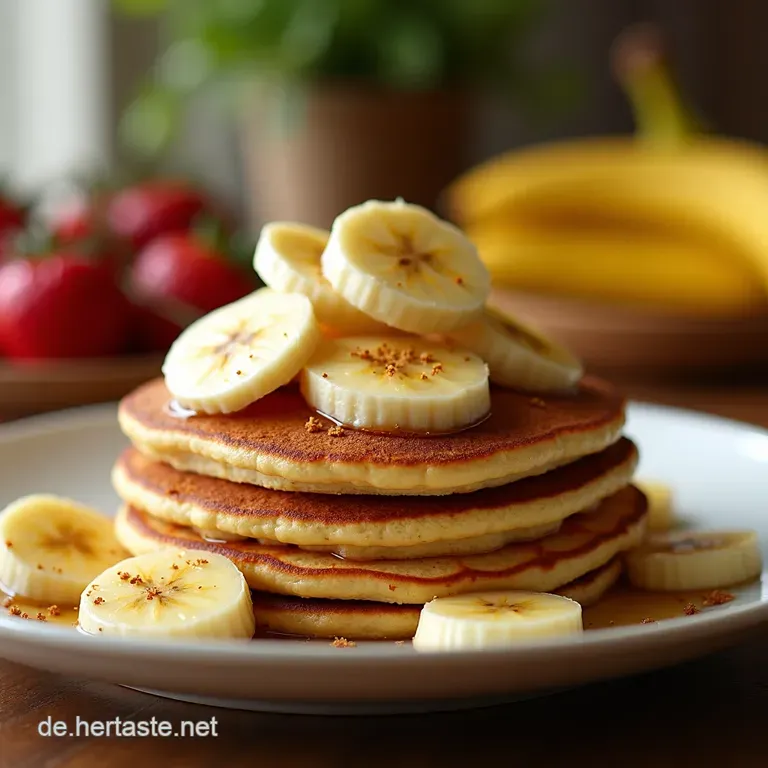 Fluffige Bananen Pancakes Der Sonntagsbrunchhit presentation