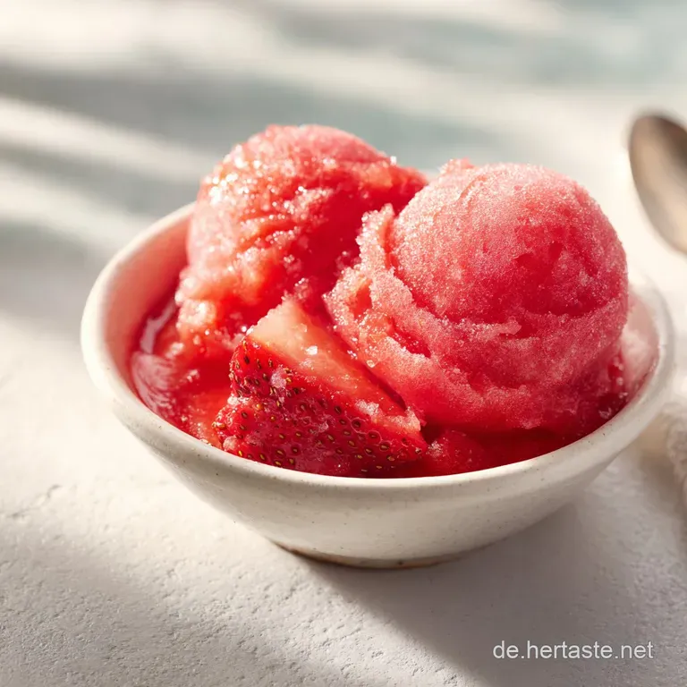 Fruchtiges Sorbet Selber Machen