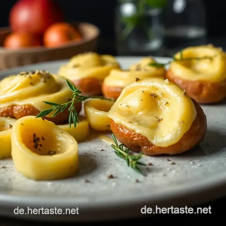 Gebratene Kr&auml;uterseitlinge Mit Knoblauch Und Kr&auml;utern presentation