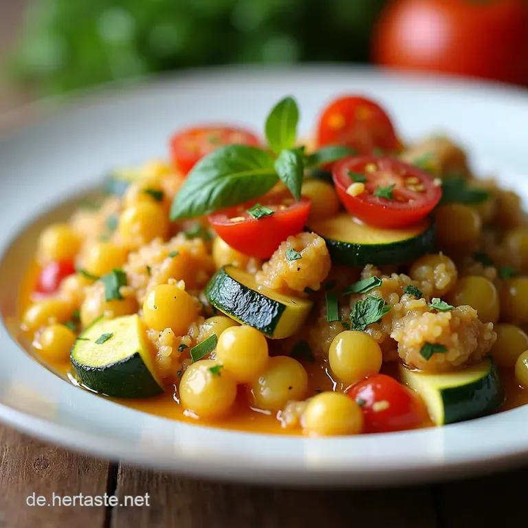 Gef&uuml;llte Zucchini Mediterrane Sonne