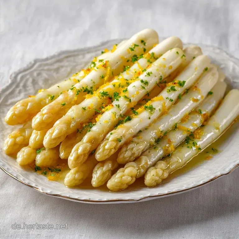 Gekochter Spargel: Zart und Aromatisch